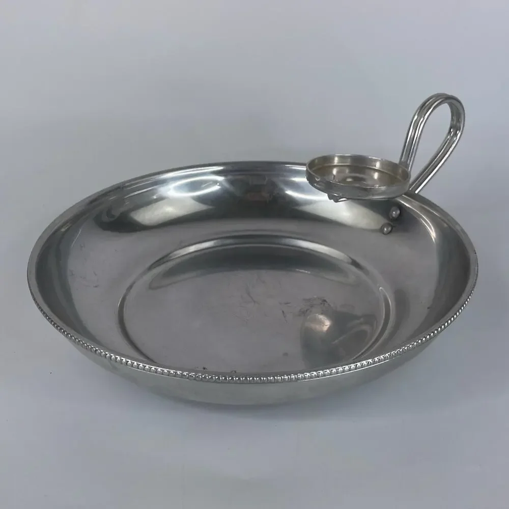 Vintage BW Buenilum Aluminum Serving Tray Bowl Chip and Dip